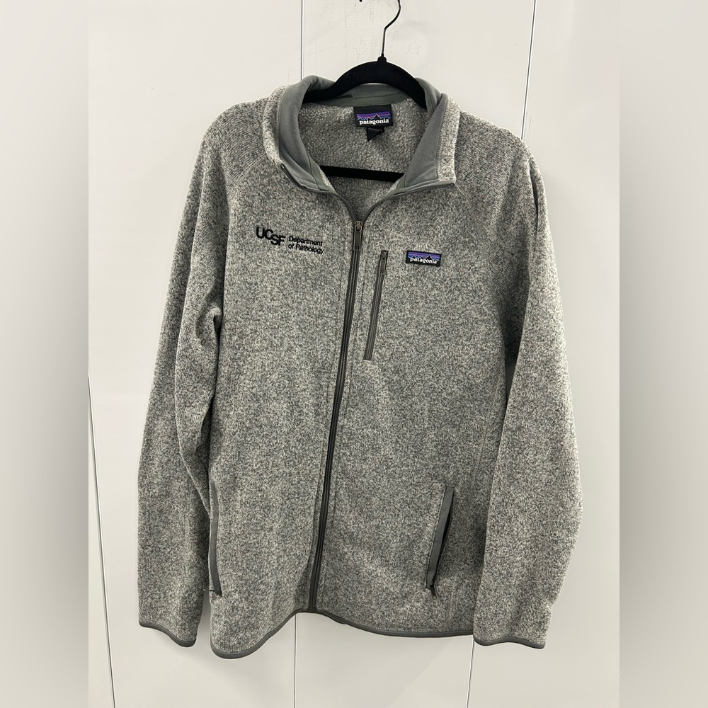 Patagonia Men's Better Sweater Jacket with UCSF Department of Pathology Logo, XL